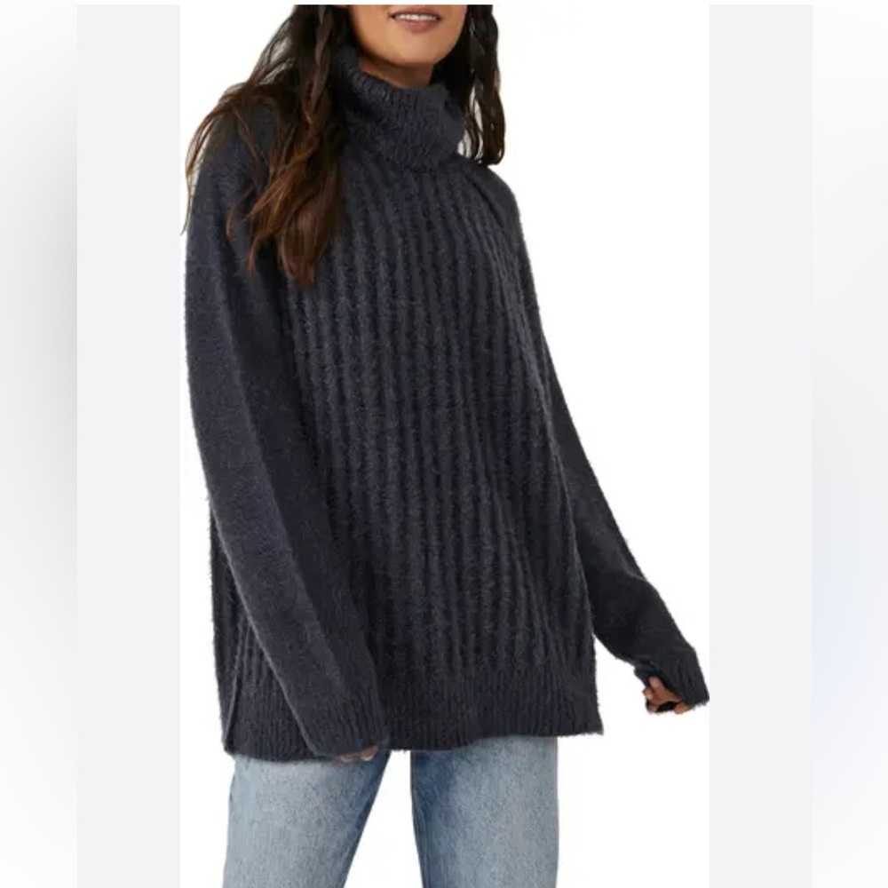 Free People Big City Turtleneck Sweater - Picture 4 of 16